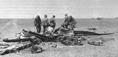 Сбитый японский самолёт, 1939 год Сбитый японский самолёт, 1939 год